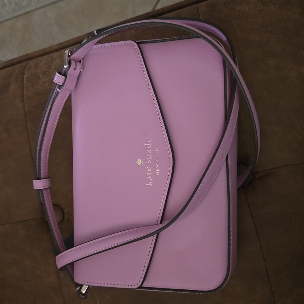 Kate Spade Sadie Saffiano leather envelop handbag